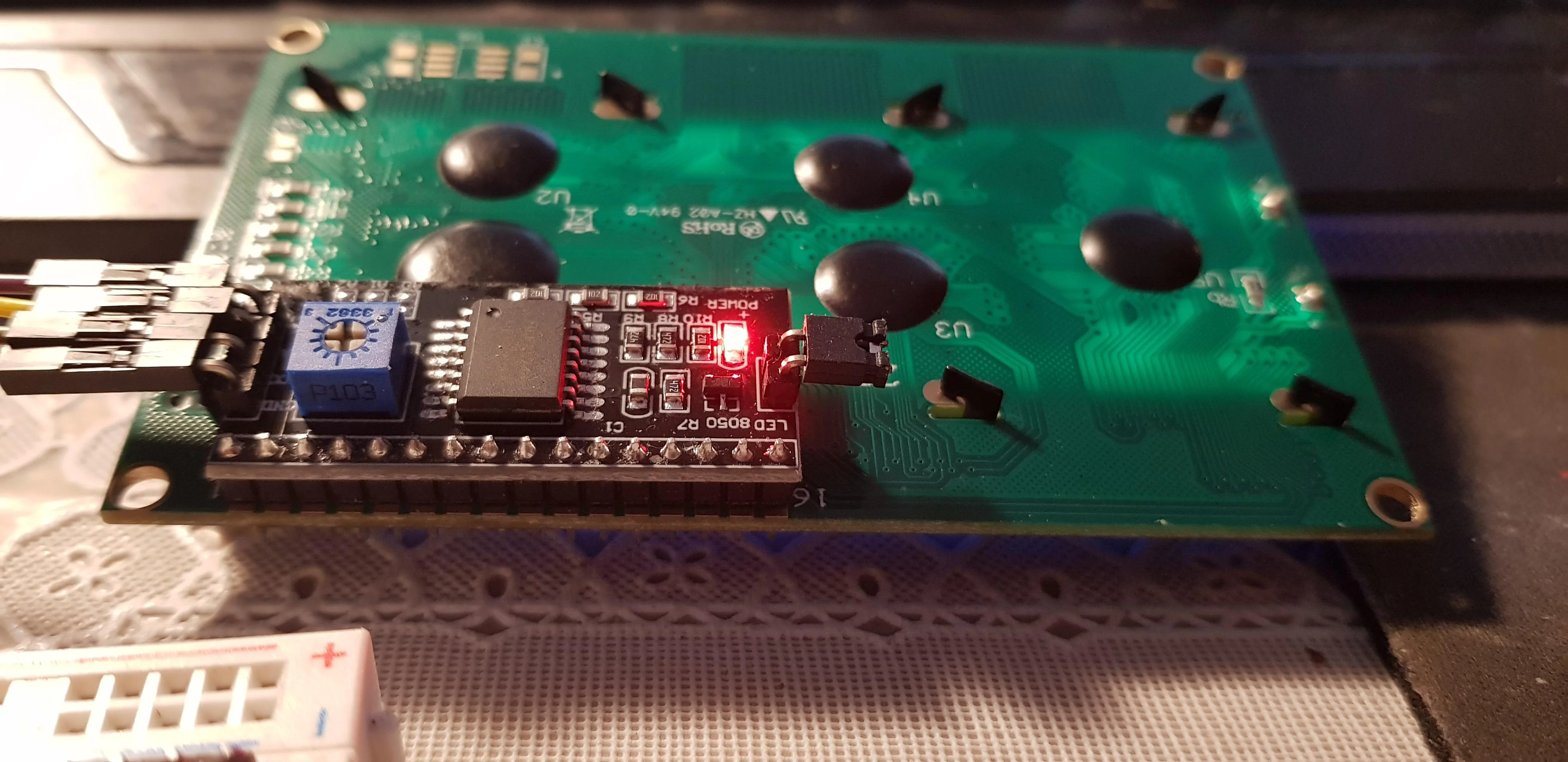 Hero image: ESP32 I2C LCD Example